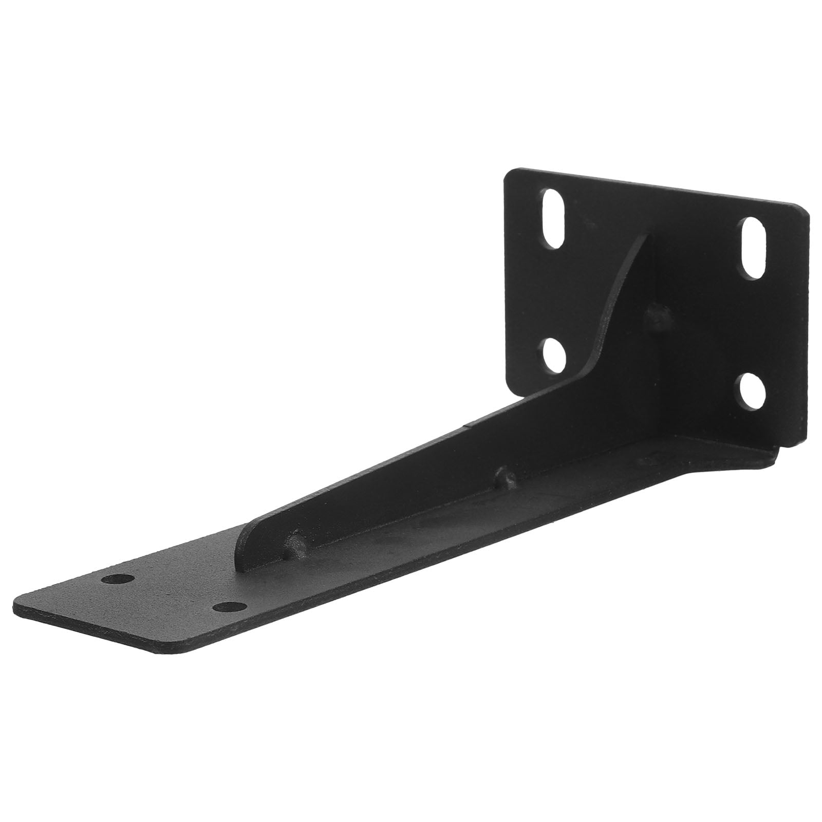 Brackets for Floating Shelves Shelf Anchors Wall Pins Pegs Black ...