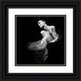 thumbnail image 1 of Brackstone, Mel 20x20 Black Ornate Wood Framed with Double Matting Museum Art Print Titled - Mermaid, 1 of 4