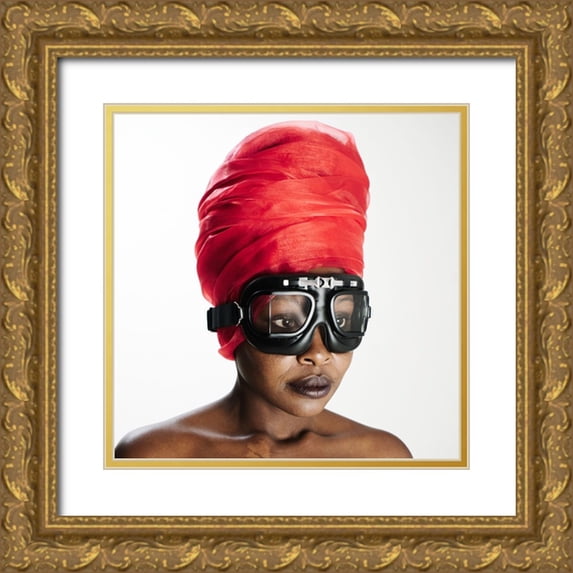 Brackstone, Mel 20x20 Gold Ornate Wood Framed with Double Matting Museum Art Print Titled - Flying