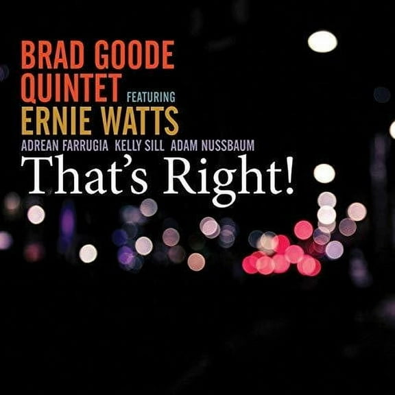 Brad Goode - That's Right - Music & Performance - CD