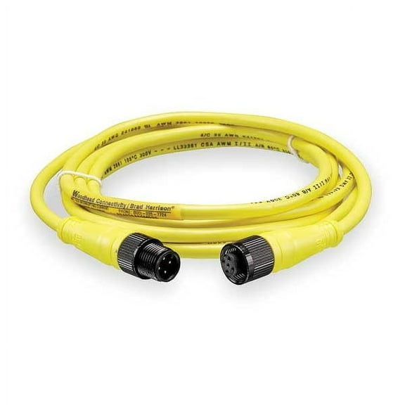 Brad Harrison Cordset,4 Pin,Receptacle,Female 884030A09M020