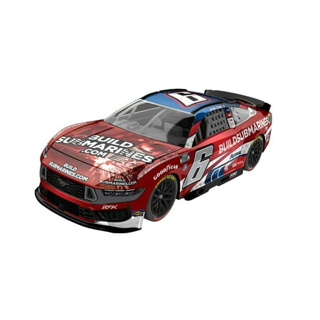 Lionel Racing NASCAR Authentics Brad Keselowski 2024 Buildsubmarines.com Salutes No. 6 1:64 Scale HT Die-cast Car