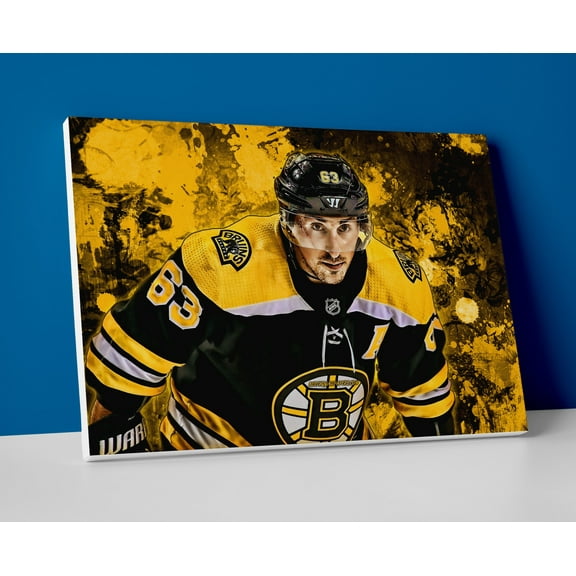 Brad Marchand Hockey Poster or Wrapped Canvas