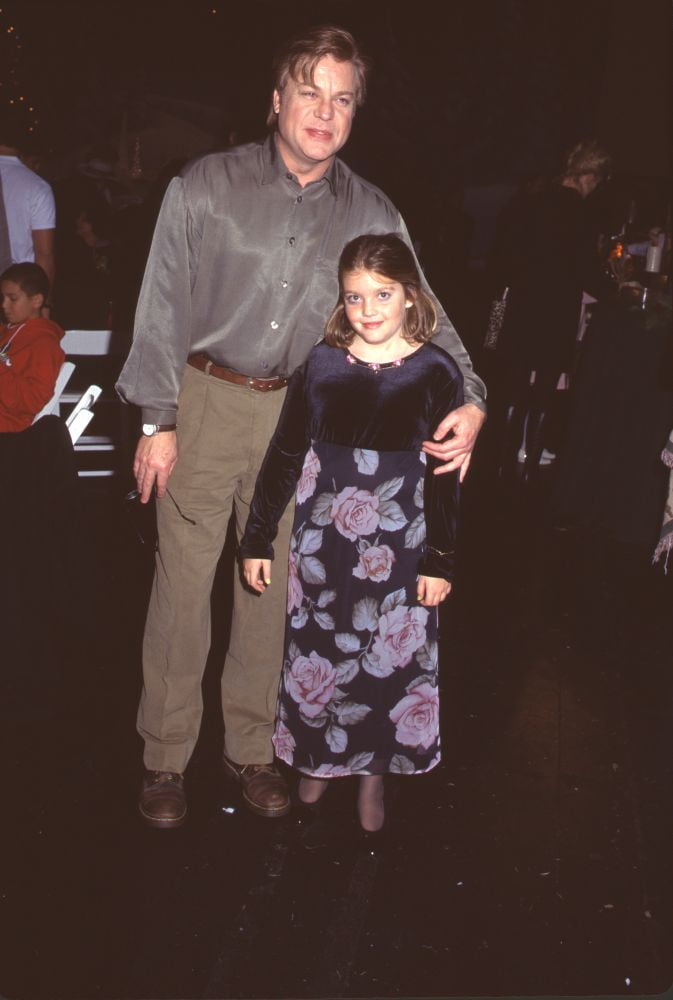Brad Maule With Daughter Lily At Hollywood Xmas Parade Photo Print (8 x