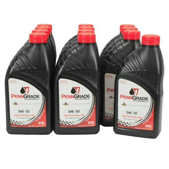 Brad Penn / PennGrade 71156 1 SAE 50 Monograde High Performance Oil, 12 Quarts