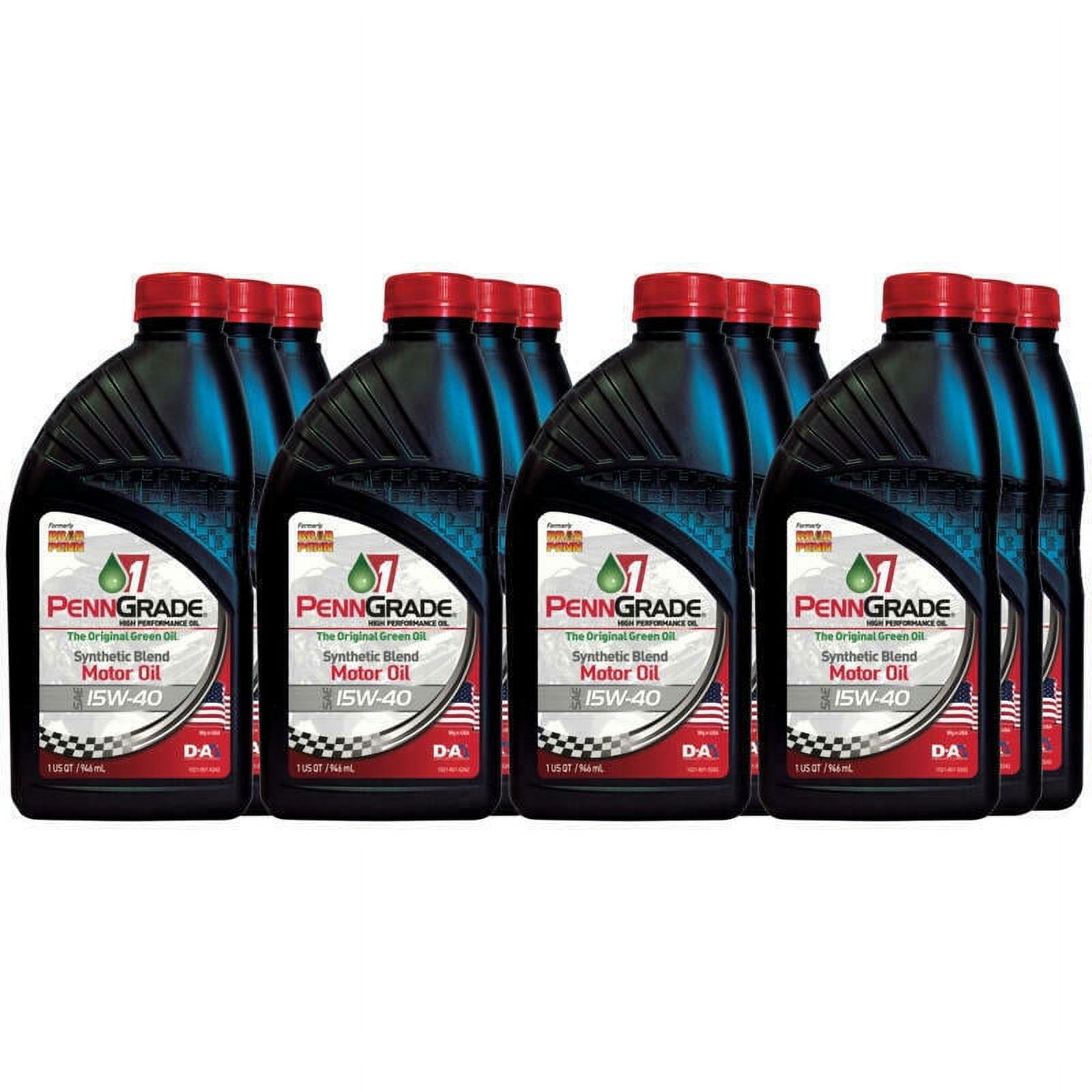 Brad Penn / PennGrade 71586 1 SemiSynthetic Engine Oil, 15W40, 12