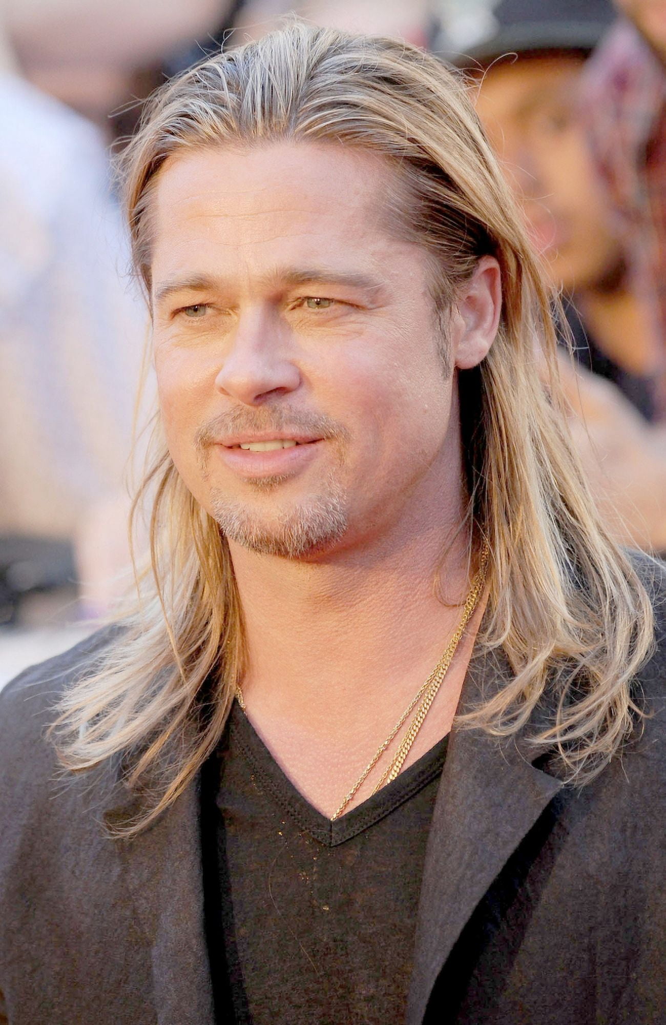 Brad Pitt At Arrivals For World War Z Premiere Canvas Art -  (16 x 20)
