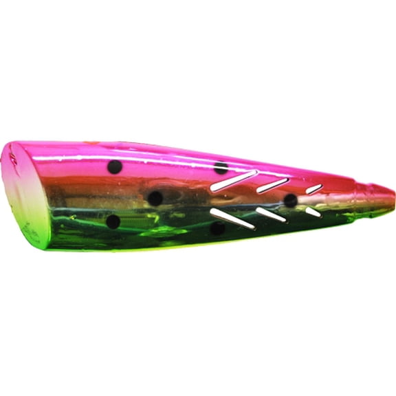 Brad's Super Bait Cut - 2 Pack (No Leader), 2 - 4" bodies, includes scent pads and two extra bands, Watermelon