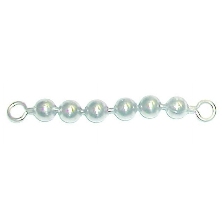 20/50pcs Bead Chain Swivels Stainless Steel Catfish Fsihing Gear 4 Ball 6  Ball