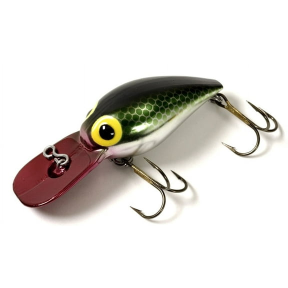 Brad's Killer Fishing, Wiggler, 3", Green Pirate