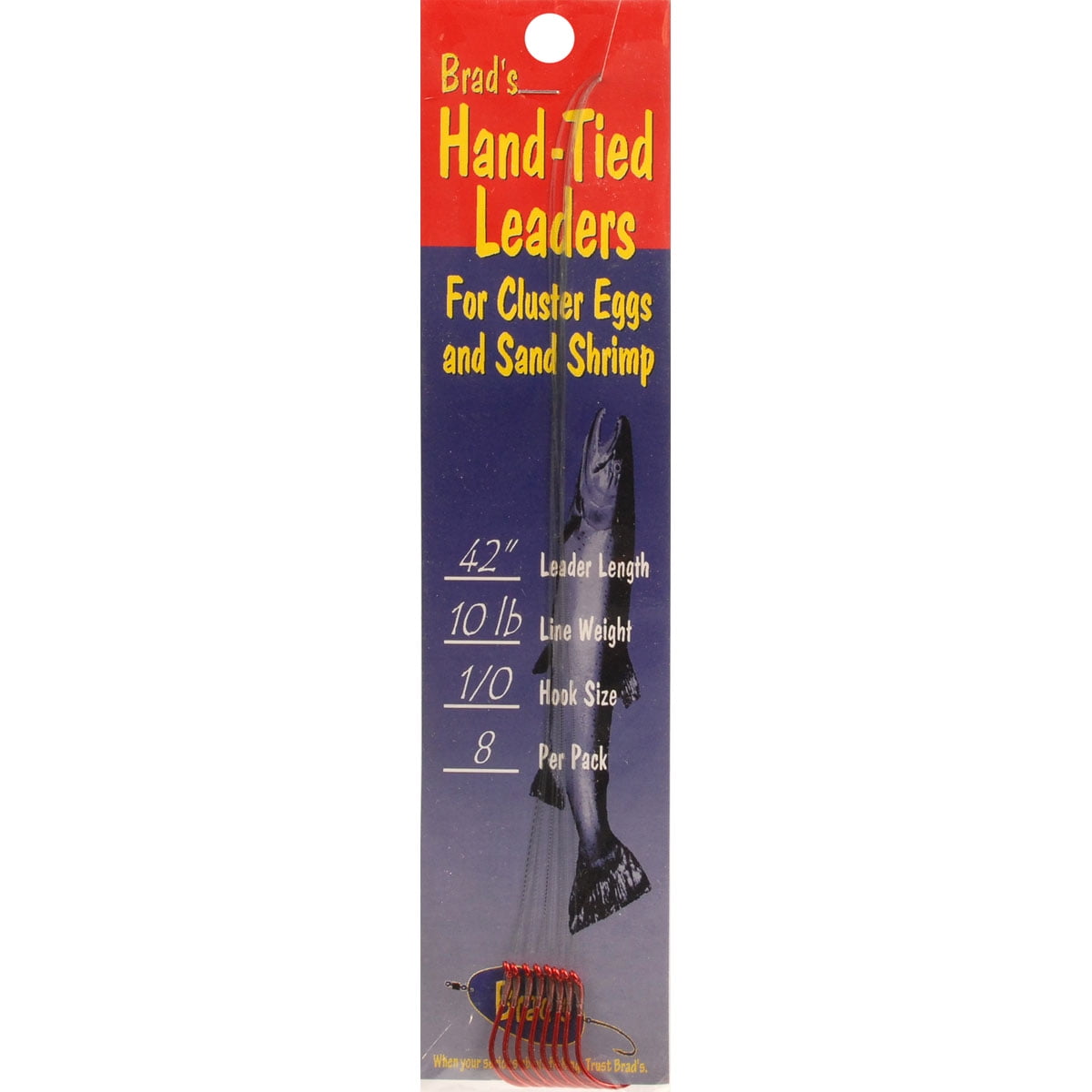 Brad's Killer Fishing Gear HandTied Leaders, 10 lbs