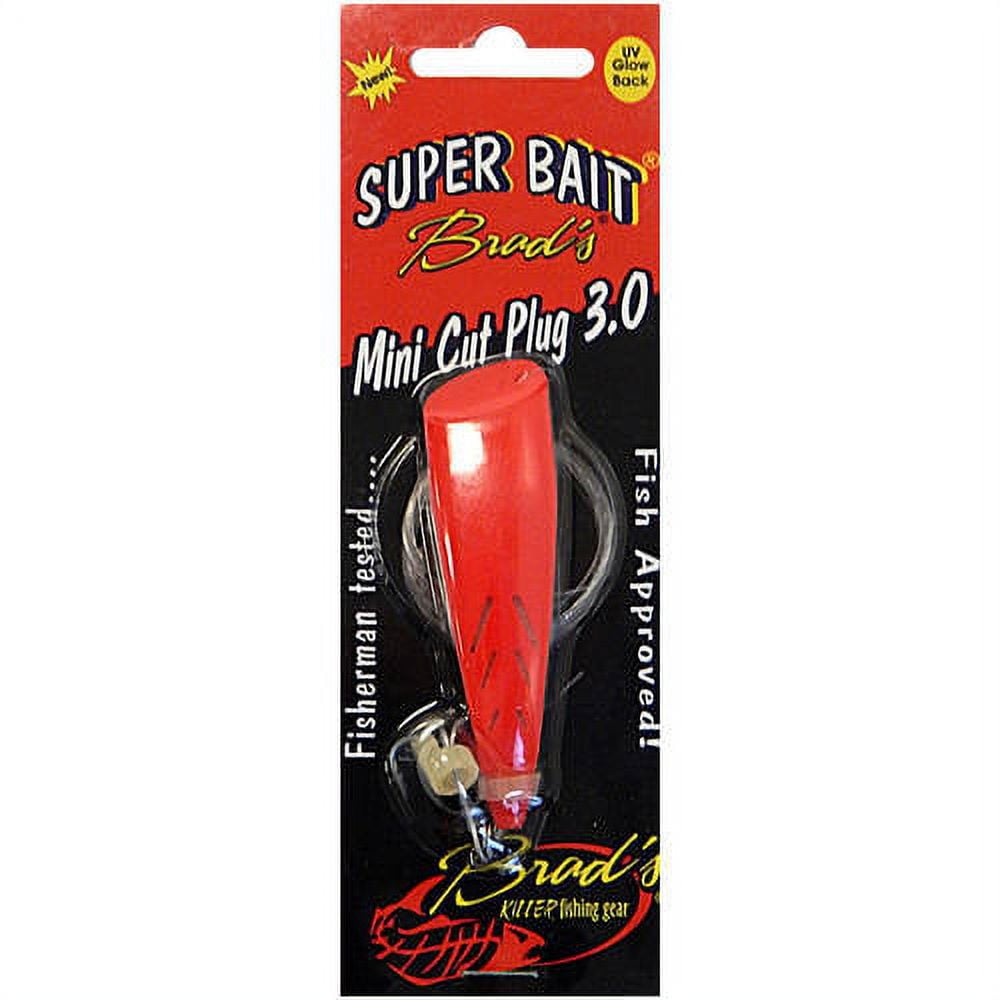 eye fish lures One Wiggler Type_Minnows Size:Buzzjet Jr 1100 Wide Gape Fly Featuring 3D eyes for
