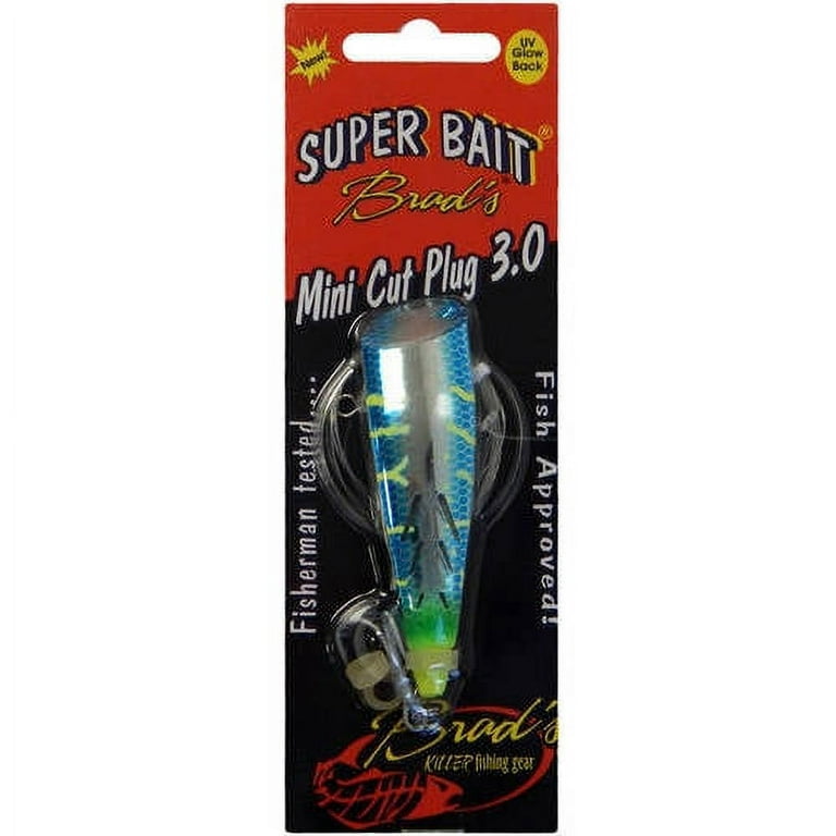 Brad's Super Bait Mini Cut Plug - Seahawk