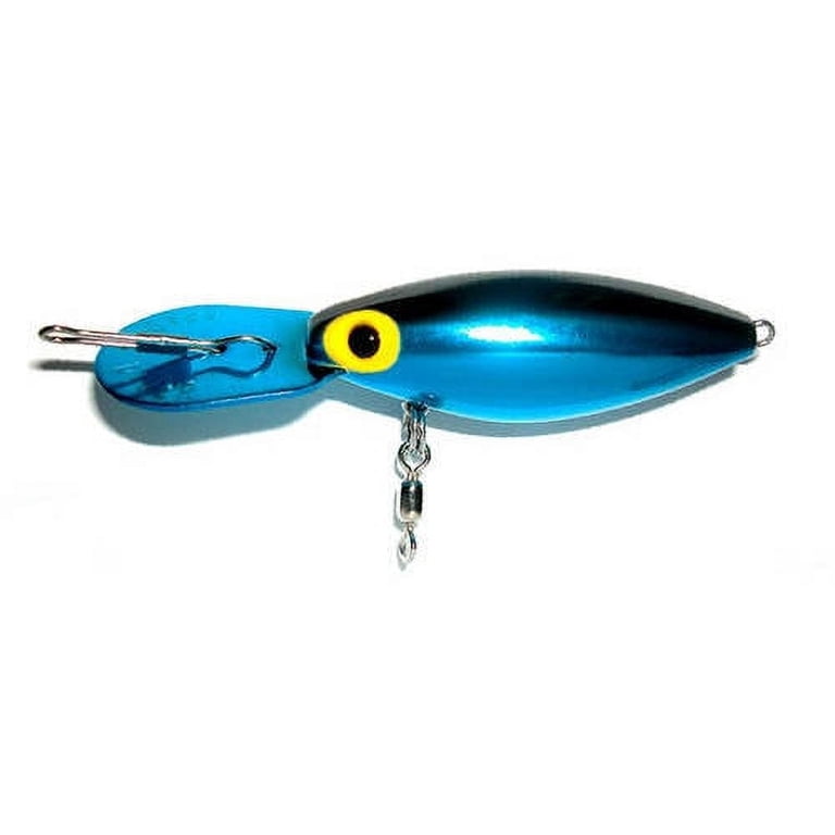 Brad's Killer Fishing Gear Standard Diver, Metallic Blue/Black
