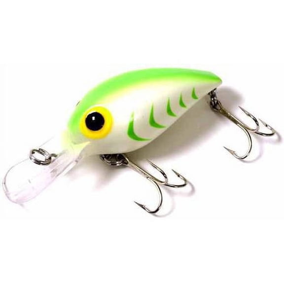 Brad's Killer Fishing Gear Wiggler Luminous/Green, 3 3/4-Inch