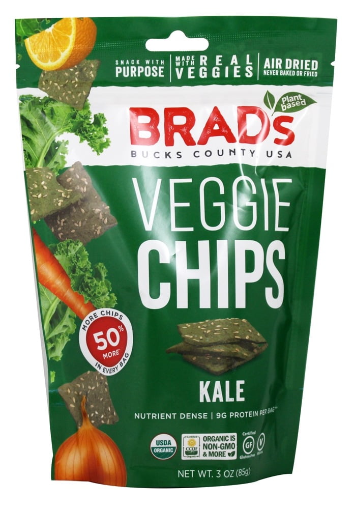 Brad's Plant Based Kale Veggie Chips, 3 oz