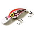 thumbnail image 1 of Brad's Killer Fishing, Wiggler, 3", Metallic Silver, Flame Red, 1 of 3