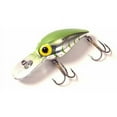 thumbnail image 1 of Brad's Wigglers Crank Bait, Silver/Green Herringbone, 1 of 1