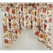 Braddock Thermal Lined Damask Swag Pair 80Wx36L