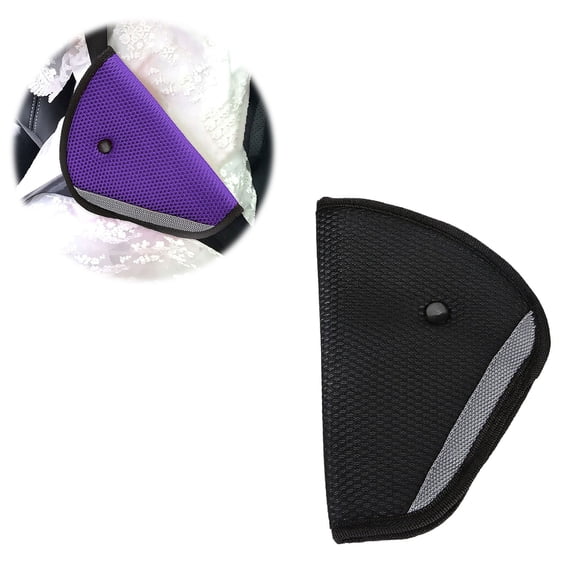 Bradem Black Car Seat Belt Protector Adjuster for Safety, Seat Belt Cover, Shoulder Pad, Safety Belt Protector, Seat Belt, Car Seat Accessory