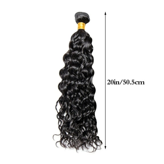 Bradem Brazilian Wavy Hair Bundles&nbsp;- Natural Black Weave, Human Hair Extensions