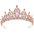 thumbnail image 1 of Bradem Crowns for Women and Girls Birthday Hair Accessories Weddings Party Costumes, 1x Crown Tiara Barrettes F, 1 of 8