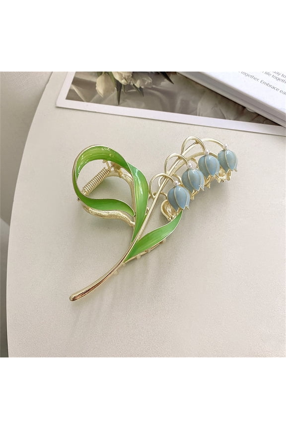 Convallaria Hair Clip - Large Back Hair Clip for Women, High-Sense Design Hair Accessory