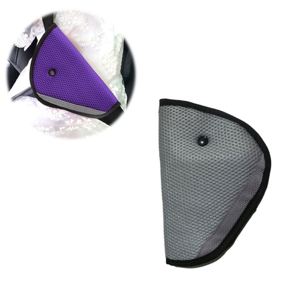 Bradem Gray Car Seat Belt Protector Adjuster for Safety, Seat Belt Cover, Shoulder Pad, Safety Belt Protector, Seat Belt, Car Seat Accessory