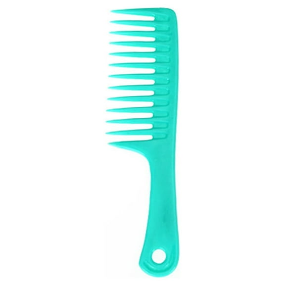 Bradem Hair Brush, Comb, Wet Haircut Hair Comb Hairdressing Plastic Detangler Handle Wide Tooth Comb