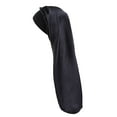 thumbnail image 1 of Bradem Long Satin No-Cap Hair Wrap Bonnet - For Sleeping & Braids, Prevents Hair Fading, Hair Care Accessory, 1 of 1