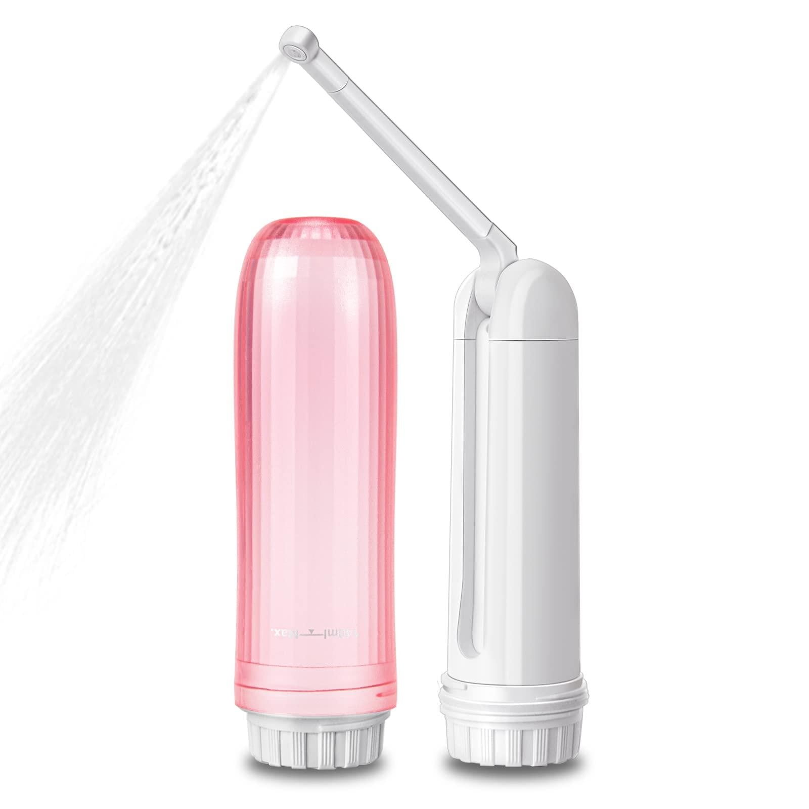 Bradem Portable Bidet Handheld Travel Bidet Mobile Electric Bidet Sprayer，Toilet Paper Substitutes for Personal Hygiene Cleaning/Soothing Postpartum Care/ & Hemmoroid Nursing, 1*Flusher