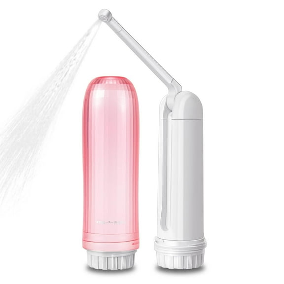 Bradem Portable Bidet Handheld Travel Bidet Mobile Electric Bidet Sprayer,Toilet Paper Substitutes for Personal Hygiene Cleaning/Soothing Postpartum Care/ & Hemmoroid Nursing, 1*Flusher