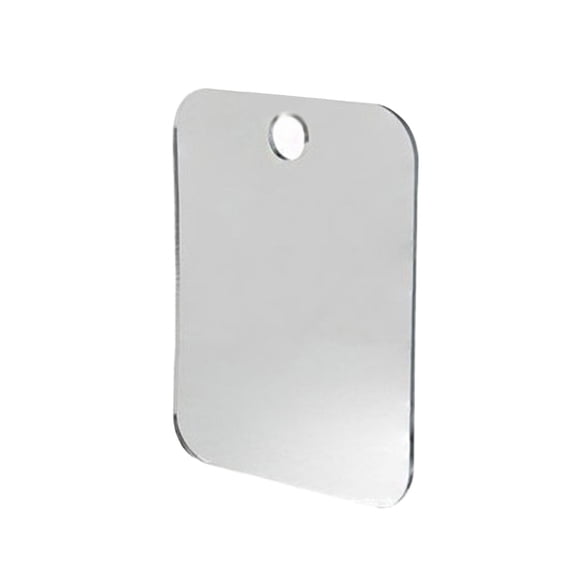 Bradem Shower Mirror Shatterproof Fogless - Deluxe Handheld & Wall Hanging, Ideal for Shaving, Makeup & Travel Camping, Men-Friendly