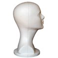 thumbnail image 1 of Bradem Styrofoam Wig & Hat Display Head&nbsp;- Mannequin Stand, for Glasses & Hair Accessories, 1 of 2