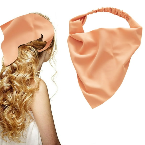 Bradem Ties Head Hair Ties Headbands Kerchief 1 Pcs - Scarf With Hair Point, Versatile Hair Accessory for Women