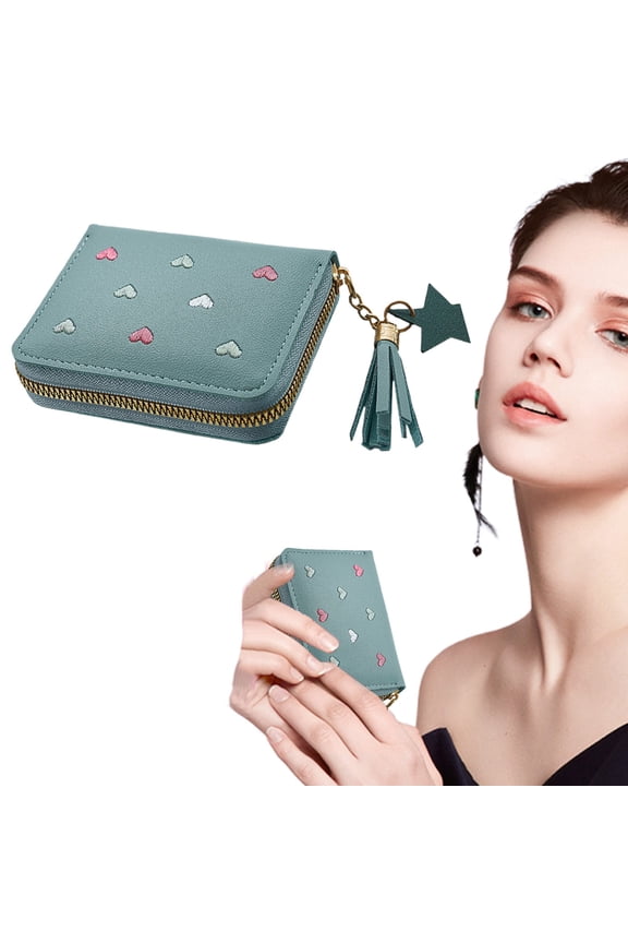 Wallet Cards Wallet Holder Pack Wallets Tri Mini Novelty Billfold Little Fold Delicate and Easy to Carry Available in a Variety of Colors, 1 Small Card Holder