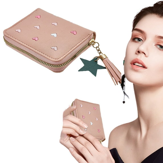 Bradem Wallet Cards Wallet Holder Pack Wallets Tri Mini Novelty Billfold Little Fold Delicate and Easy to Carry Available in a Variety of Colors, 1 Small Card Holder