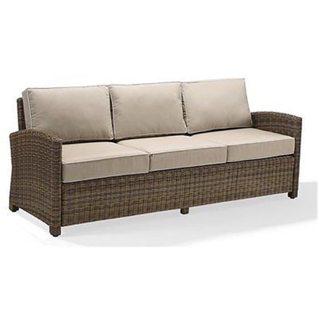 Bradenton Sofa with Sand Cushions Sand Walmart