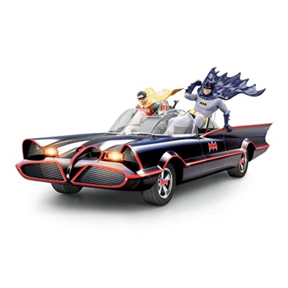 Bradford Exchange Batman Classic TV Series Batmobile Sculpture Figure Robin NEW