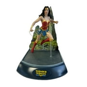 The Bradford Exchange DC Comics SUPER HERO Sculpture Collection Issue #3 Wonder Woman Lights Up Heirloom Quality Handcrafted and Hand-painted Illuminated Legend Figure 6-inches