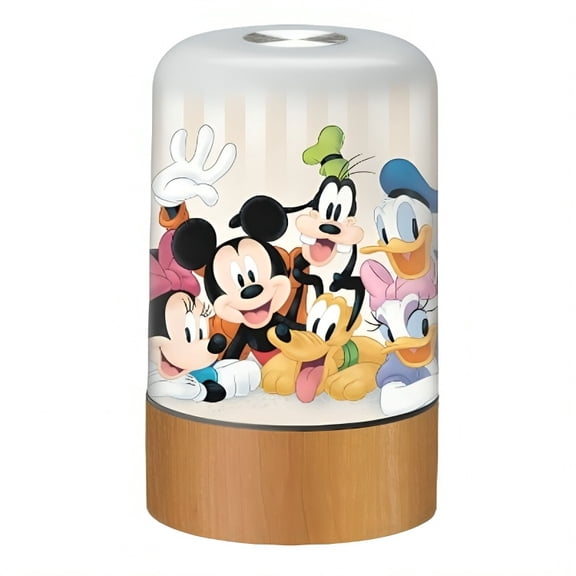 The Bradford Exchange Disney Mickey Mouse and Friends Accessory Collection Issue #4: Mickey and Friends Touch Lamp Handcrafted with Intricately Detailed Decor 5 5/8-inches