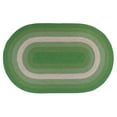 thumbnail image 1 of Bradford Indoor Outdoor Reversible Braided Rug Dark Green 4' x 6', 1 of 5