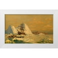 thumbnail image 1 of Bradford, William  14x10 White Modern Wood Framed Museum Art Print Titled - An Incident of Whaling, 1 of 4
