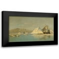 thumbnail image 1 of Bradford, WilliamÂ&nbsp; 24x16 Black Modern Framed Museum Art Print Titled - Off Greenlandâ€”Whaler Seeking Open Water, 1 of 5