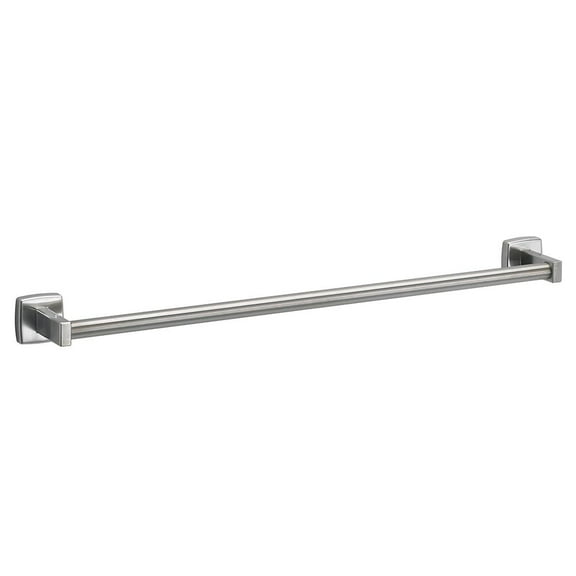 Bradley 9055-120000 - Bright Polished Stainless Steel Square Towel Bar 12"
