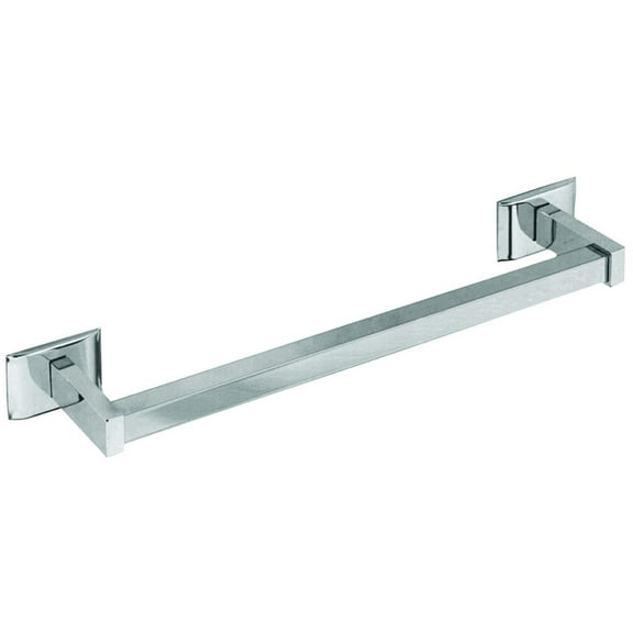 Bradley 907-240000 - Chrome-Plated Square Towel Bar 24"
