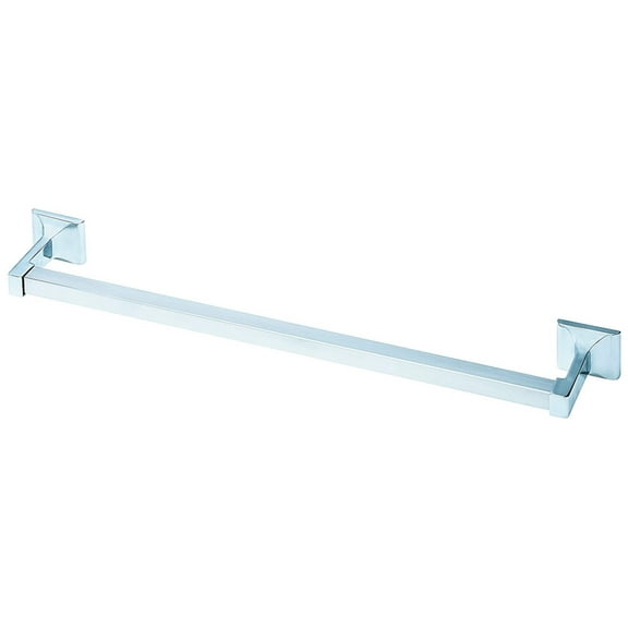 Bradley 927-120000 - Chrome-Plated Square Towel Bar 12"
