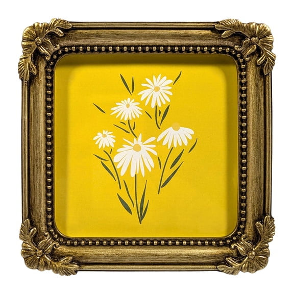 Bradley & Ballard - 5x5 inch Filigree Corner Tabletop & Wall Photo Frame