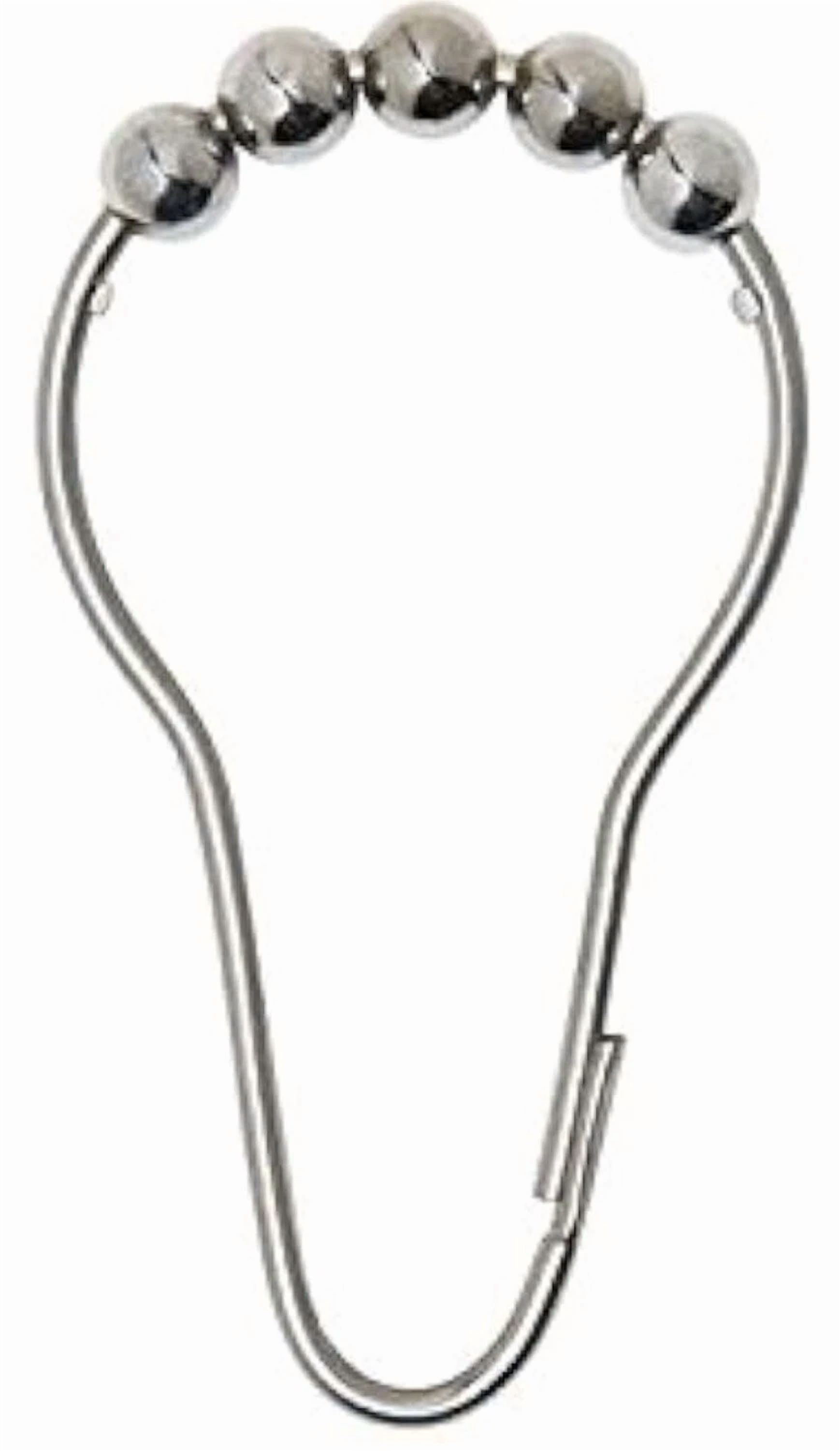 Bradley Bathroom Part 9540-000000 Bradex Shower Curtain Hook, Small 12Pk