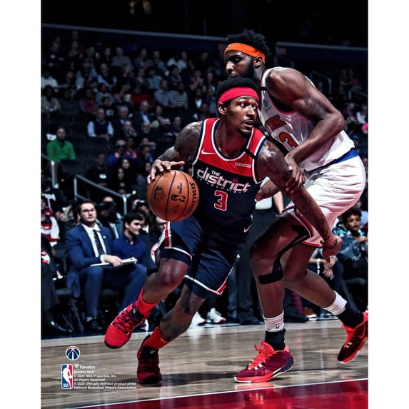 Bradley Beal Washington Wizards Unsigned Dribbling Photograph